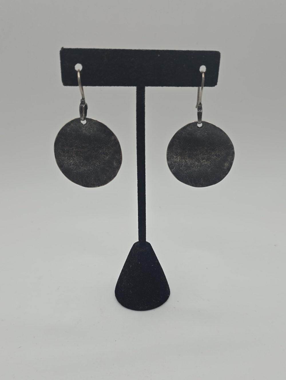 Silpada Sterling Silver Round Disc Drop Earrings